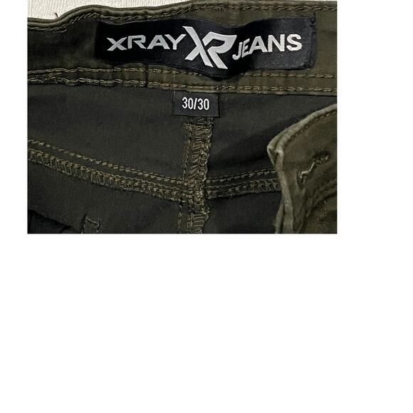 XRay Green Slim Fit Jeans Mens 30x30 - Picture 3 of 3